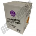 Wholesale Fireworks OMG Whistling Artillery Ball Shells Compact Case 12/6